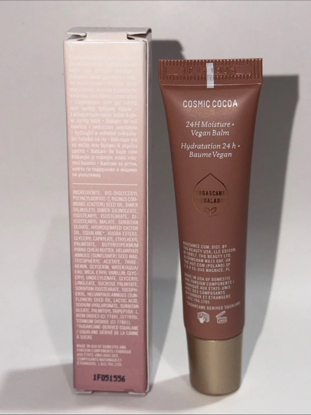 Biossance Pro-Peptide Lip Perfector LIMITED EDITION in COSMIC COCOA F/S NIB!